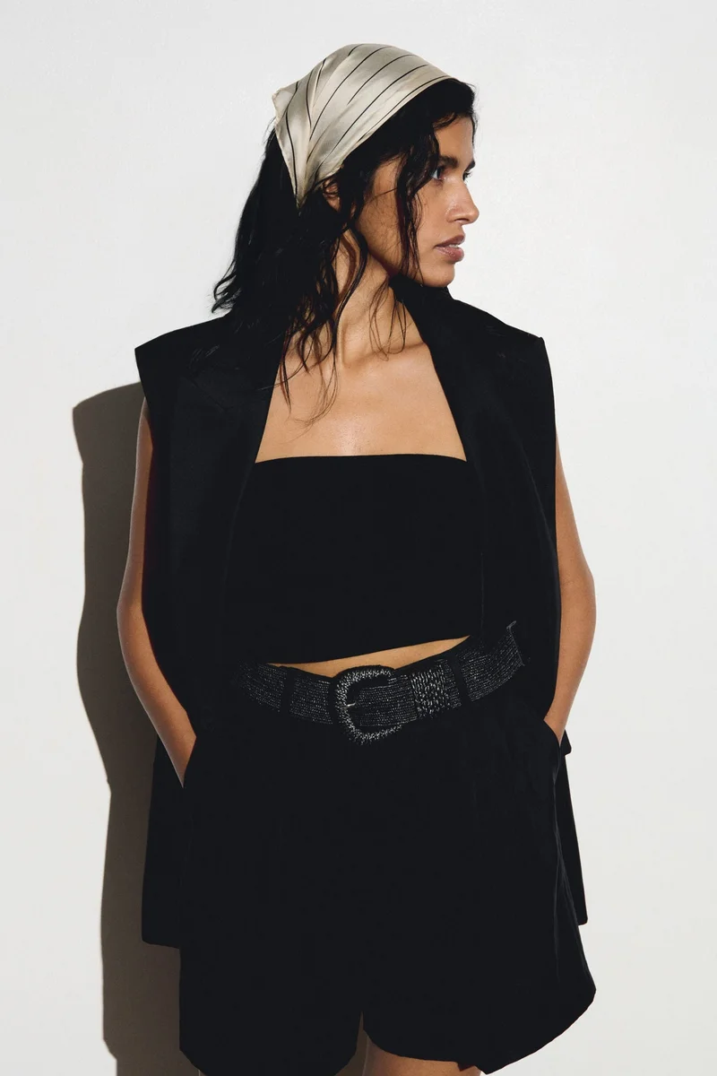 H&M  Diamond-shaped scarf for Women | Best Price UAE